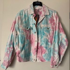 Levi’s tie-dye trucker jacket
